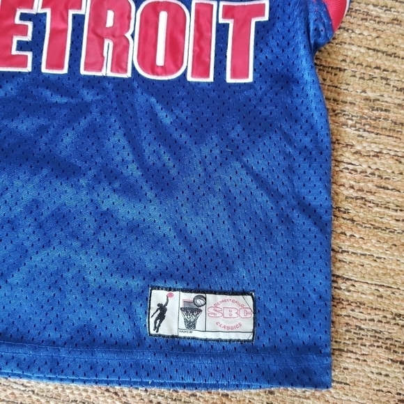 VINTAGE Detroit Jersey | size 6K - Picture 3 of 5